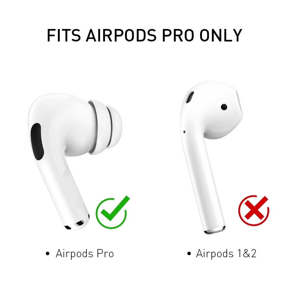 Soft Ear Tips (2 pezzi) AirPods Pro Bianco (Medium)