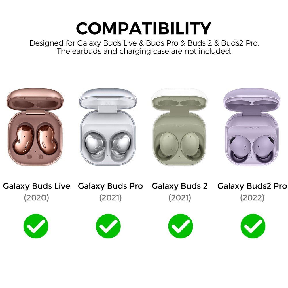 Cover Diamond Samsung Galaxy Buds FE Trasparente