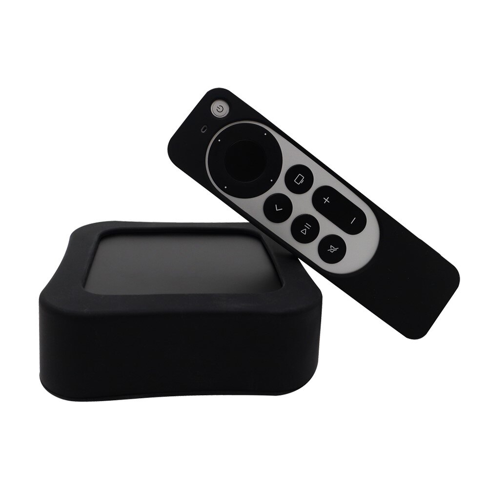 Cover in silicone per telecomandi Apple TV 4K 2022 (3rd gen) nero