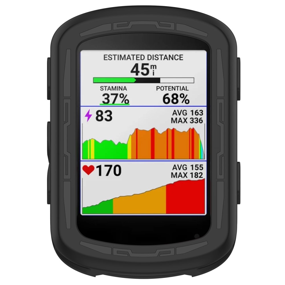 Cover in silicone Garmin Edge 840 /540 nero