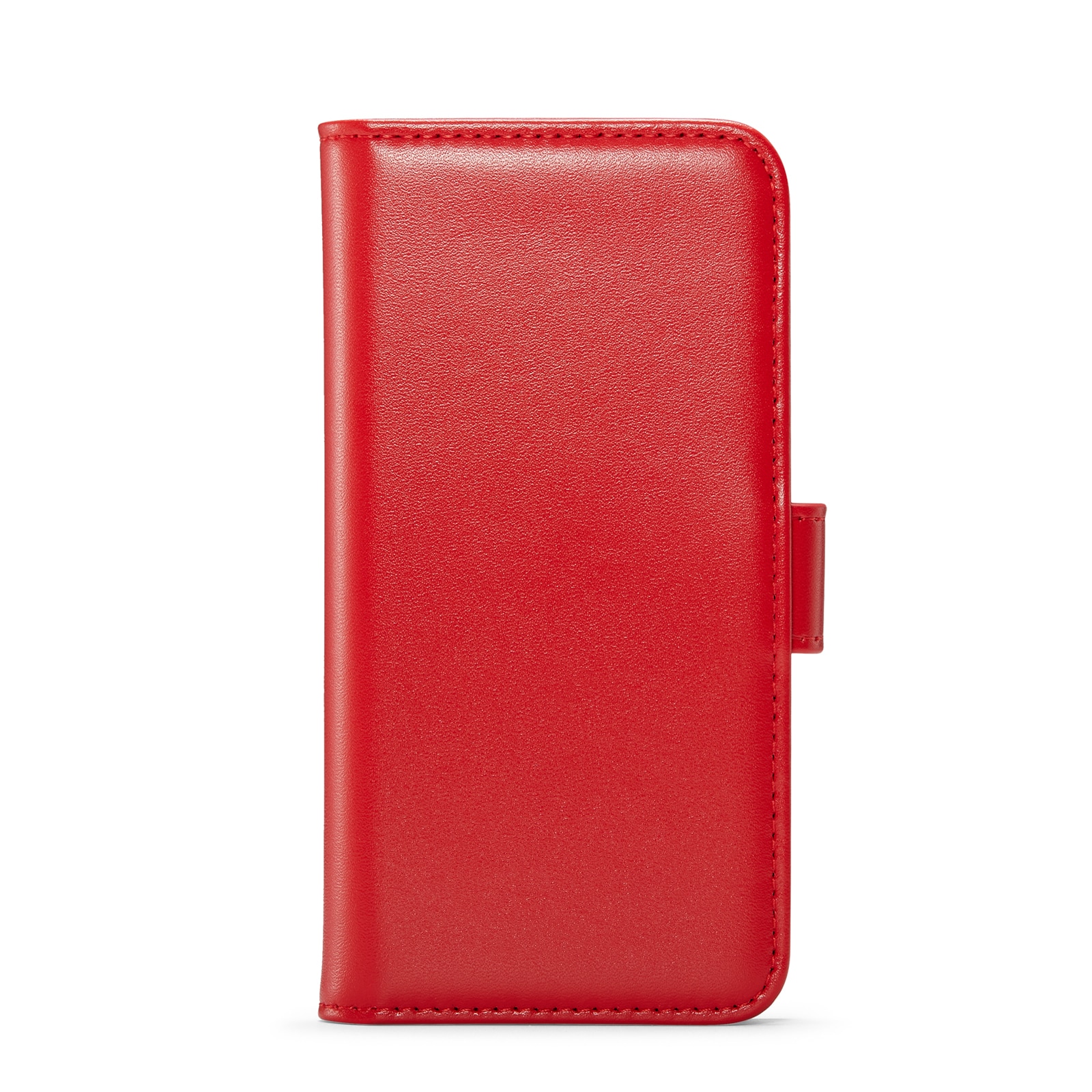 Custodia a portafoglio in vera pelle iPhone SE 2022, Rosso