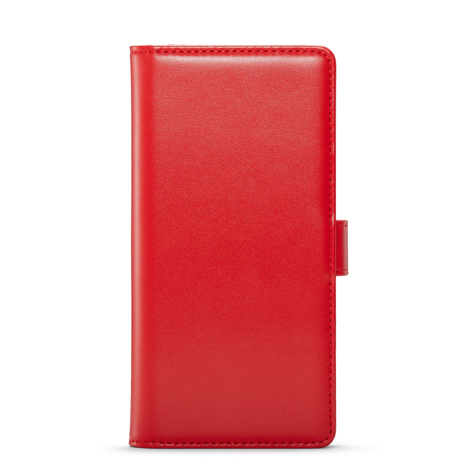 Custodia a portafoglio in vera pelle Samsung Galaxy A56, Rosso