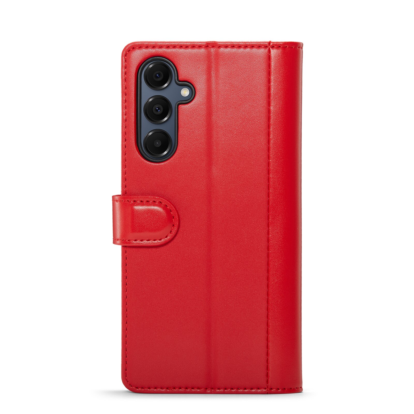 Custodia a portafoglio in vera pelle Samsung Galaxy A16, Rosso