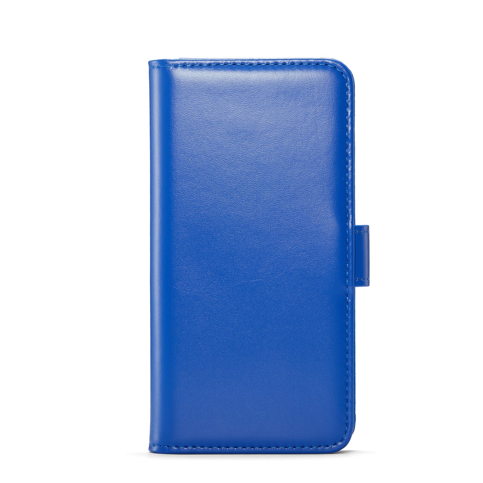 Custodia a portafoglio in vera pelle iPhone 16e, Blu