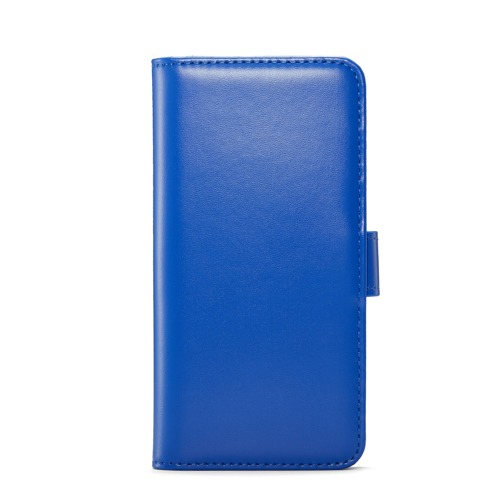 Custodia a portafoglio in vera pelle iPhone 16, Blu