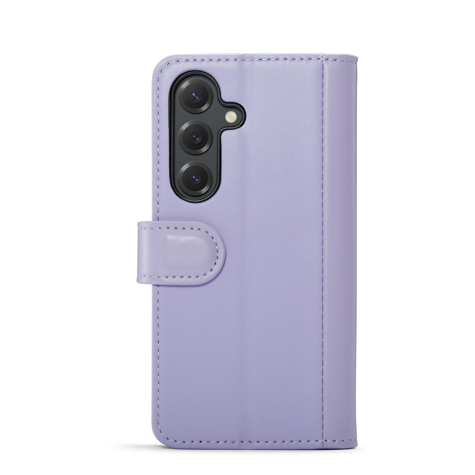 Custodia a portafoglio in vera pelle Samsung Galaxy A17, Viola