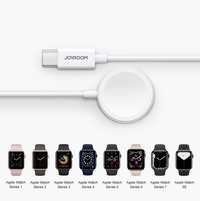 Caricabatterie completo per l'Apple Watch - Cavo da 1.2m e caricatore da parete - Smartline