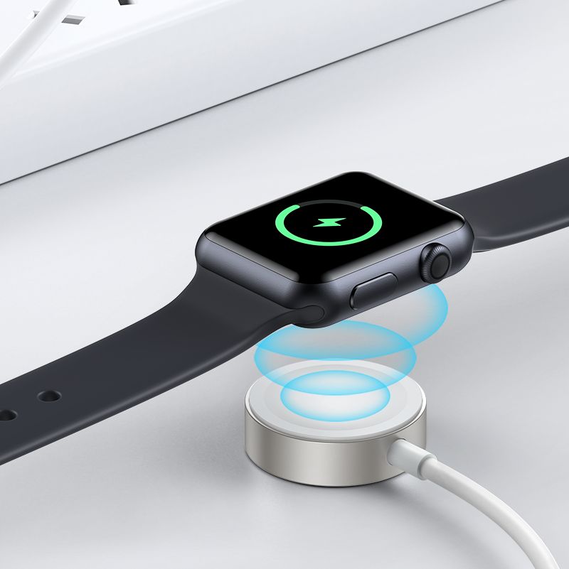 Caricabatterie completo per l'Apple Watch - Cavo da 1.2m e caricatore da parete - Smartline