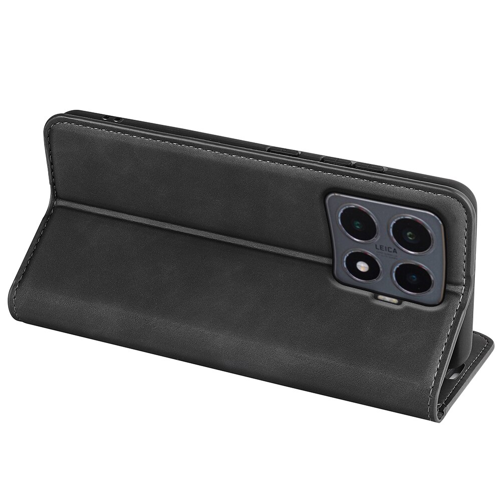 Cover portafoglio sottili Xiaomi 15T Nero