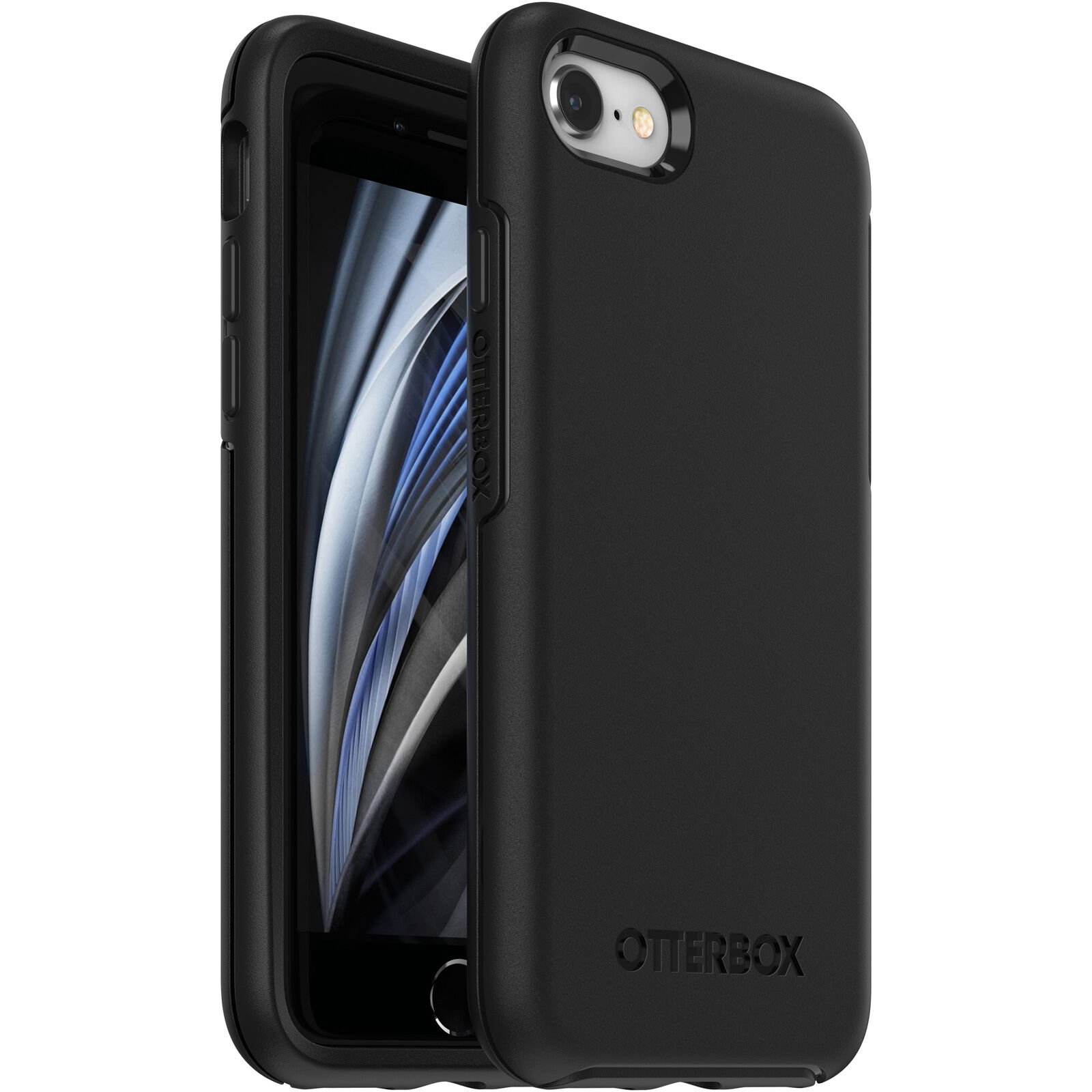 Cover Symmetry iPhone SE (2022) nero