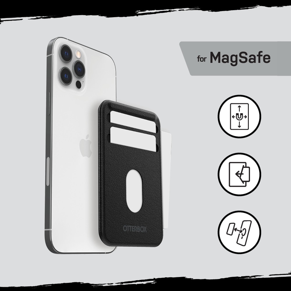 MagSafe Wallet nero