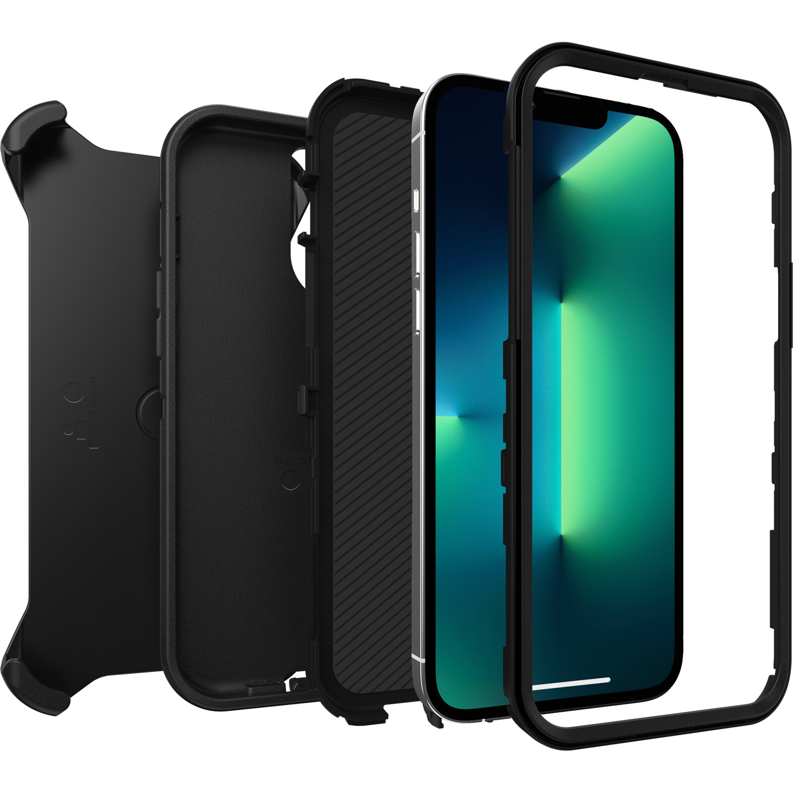 Cover Defender Apple iPhone 13 Pro Max Nero