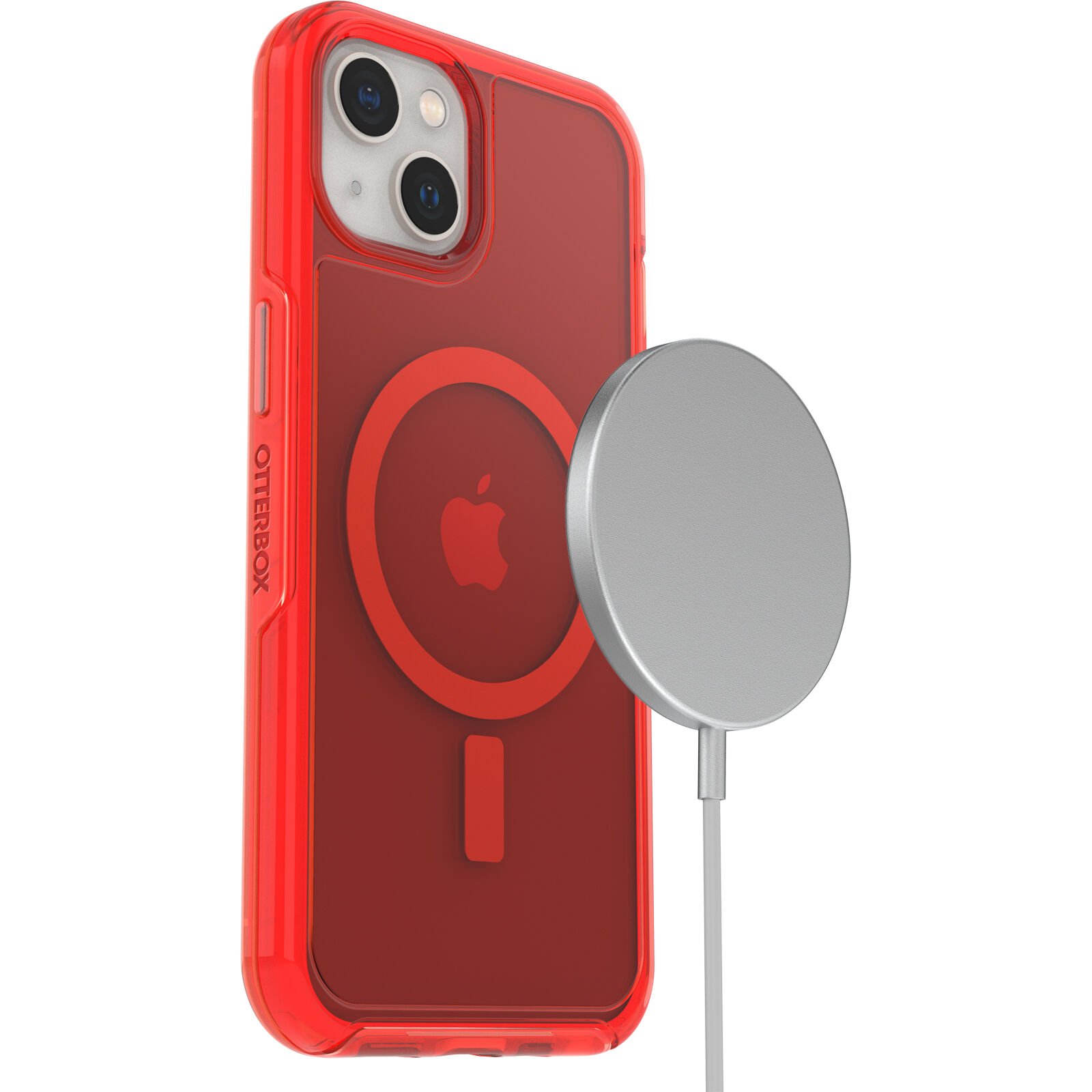 Cover Symmetry Plus MagSafe iPhone 13 Rosso