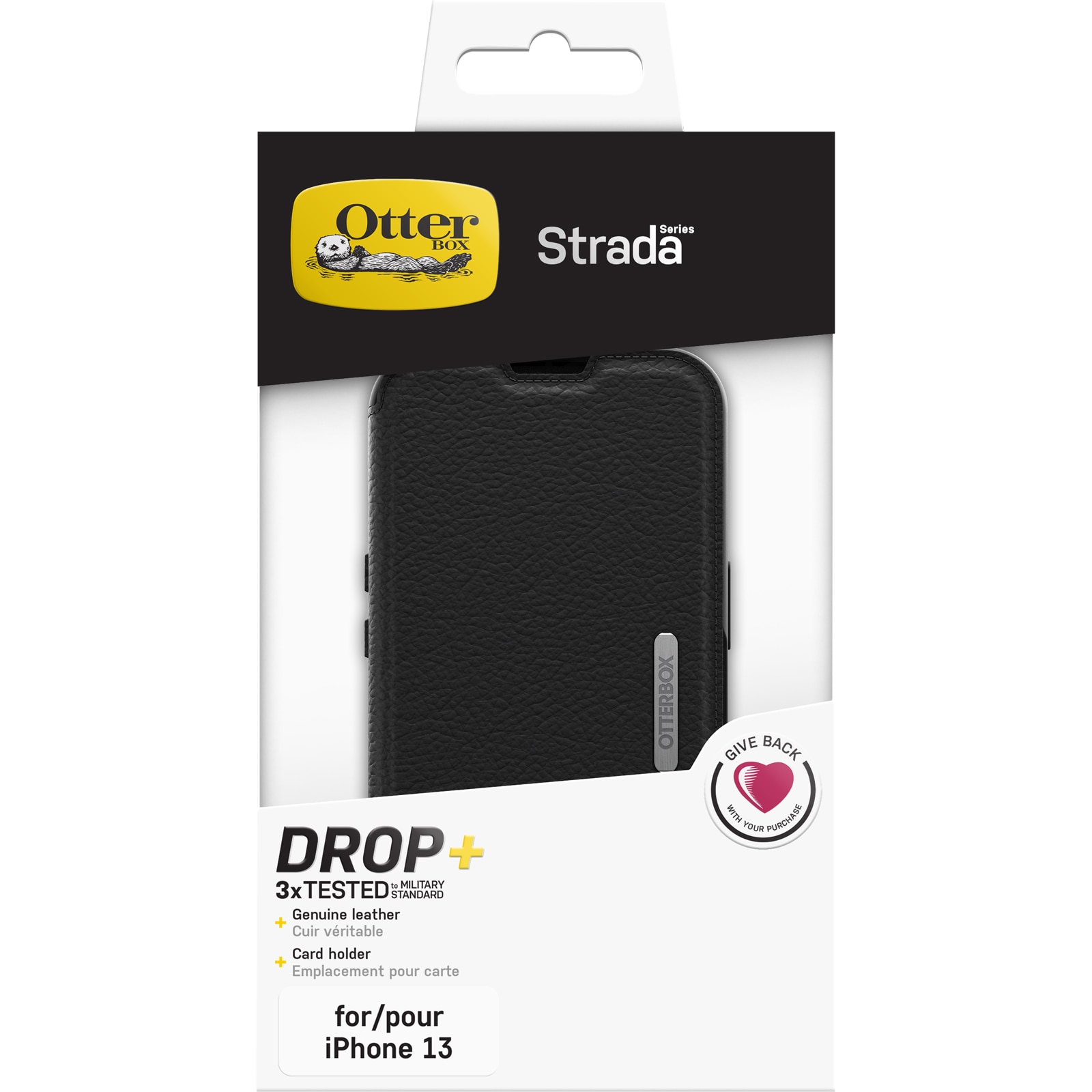 Cover Strada iPhone 13 Black