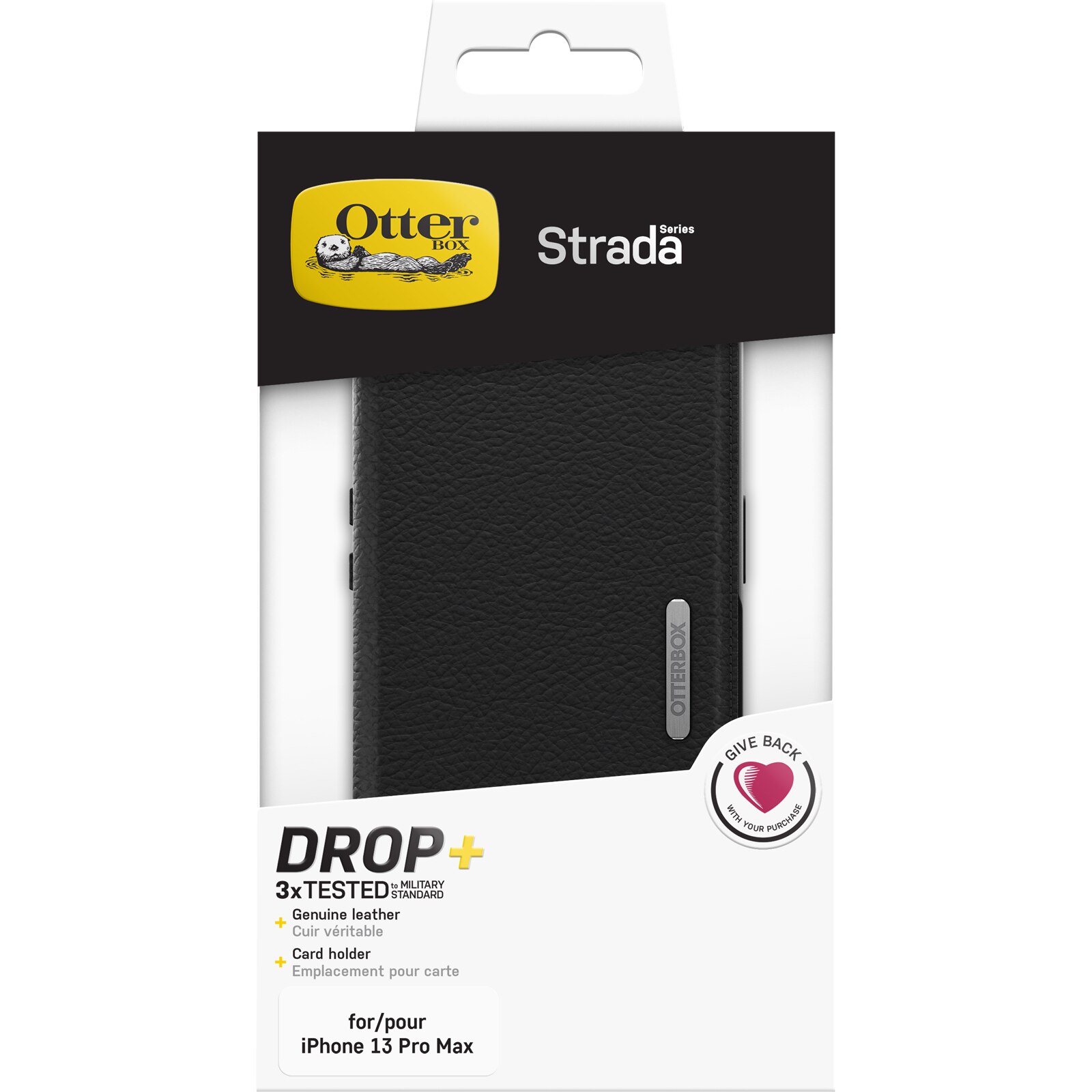 Cover Strada iPhone 13 Pro Black