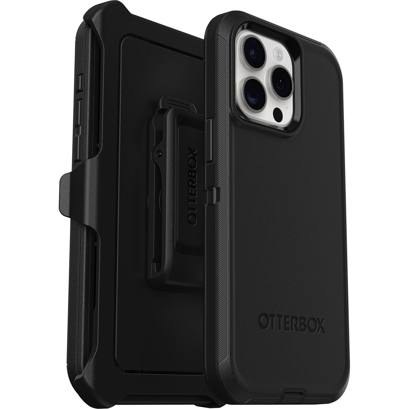 Cover Defender iPhone 15 Pro Max Black