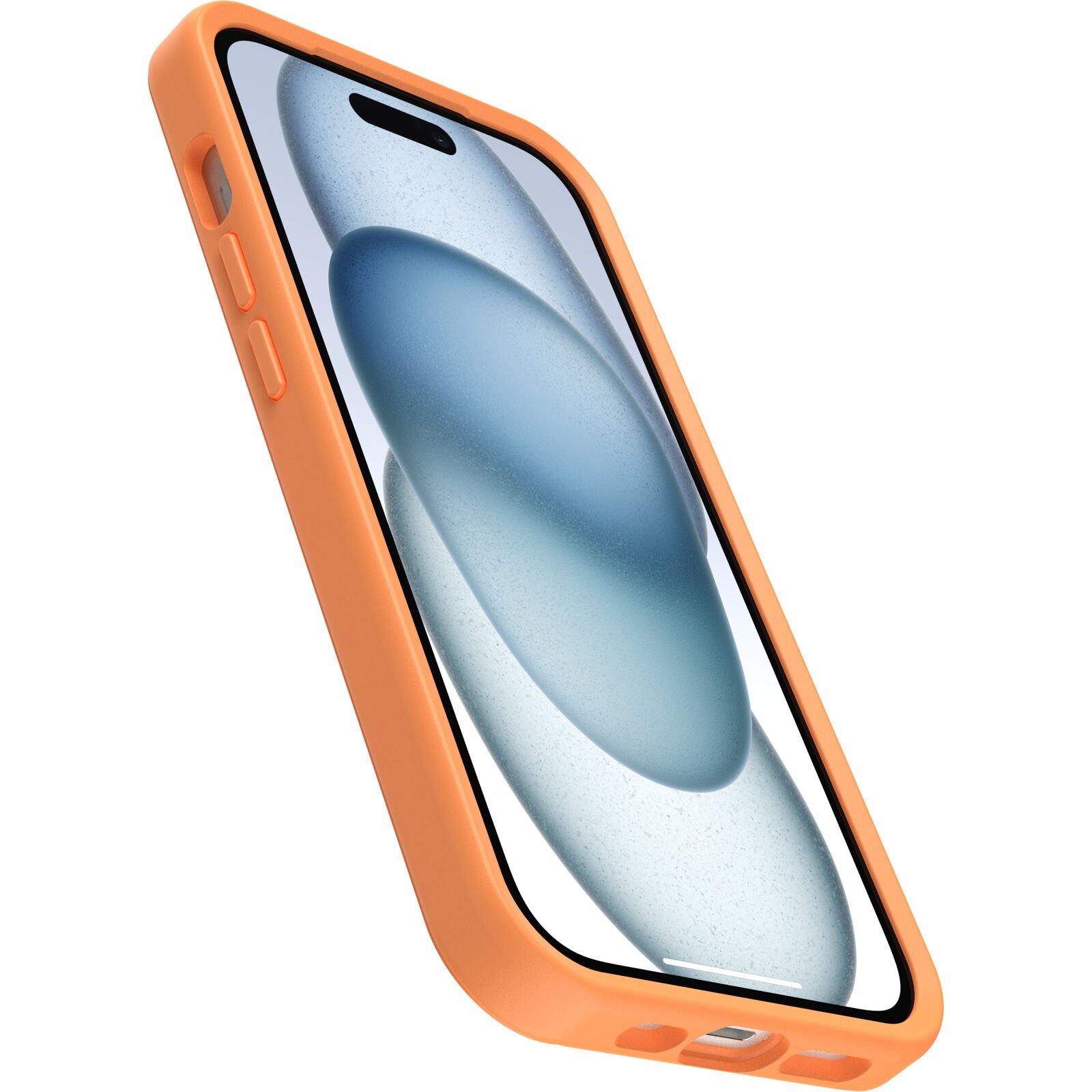 Cover Symmetry Plus MagSafe iPhone 15 arancia