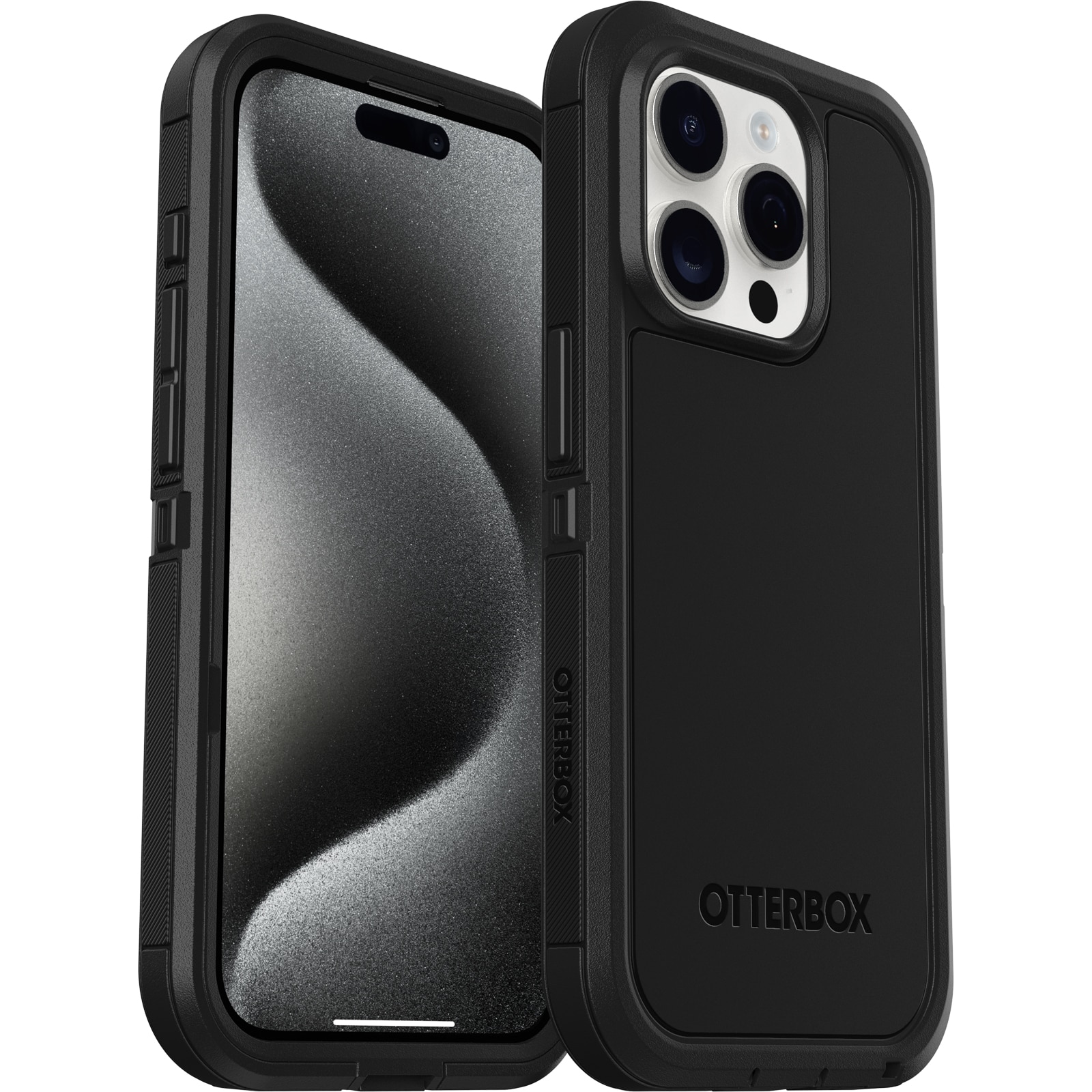 Cover Defender XT iPhone 15 Pro nero