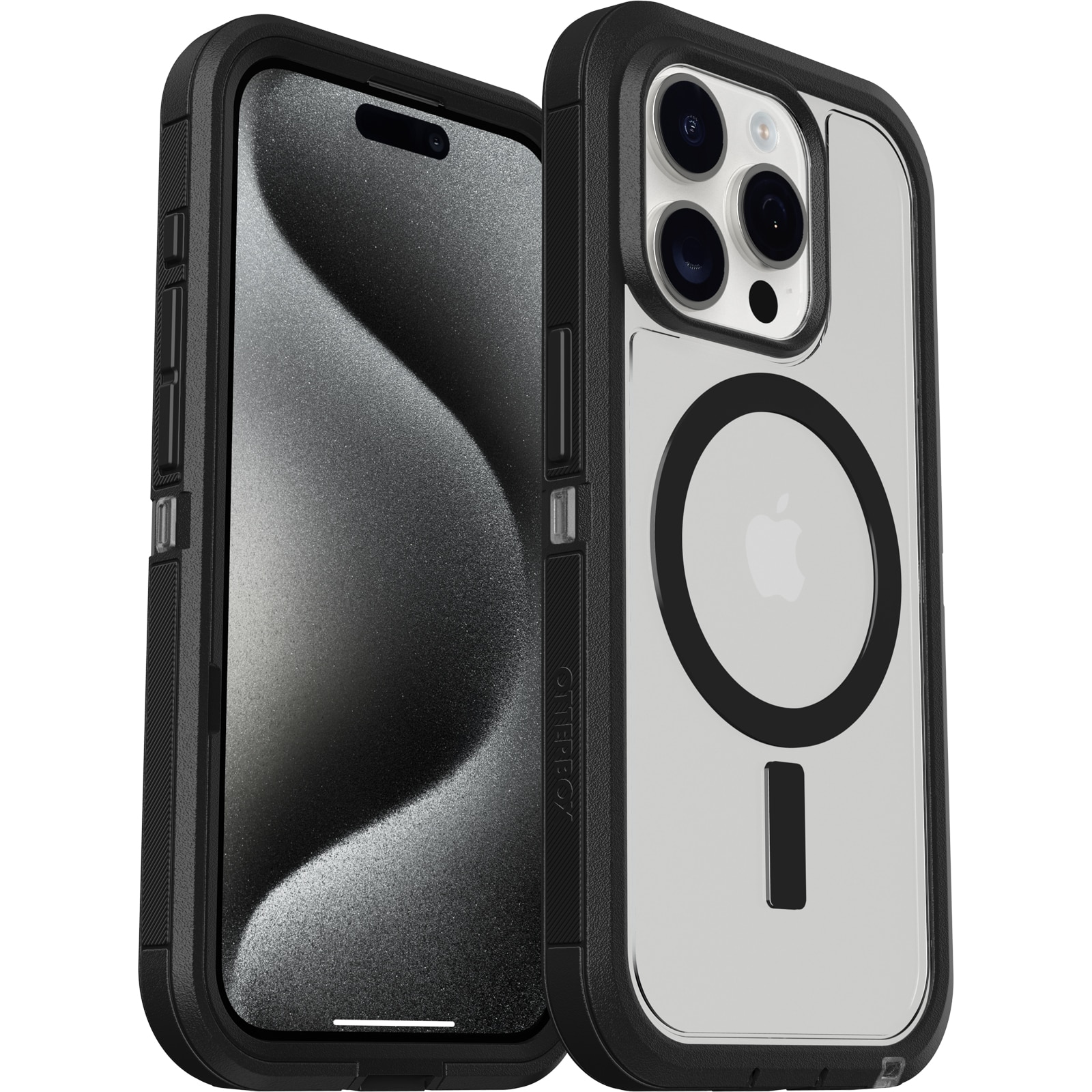 Cover Defender XT iPhone 15 Pro Clear/Black