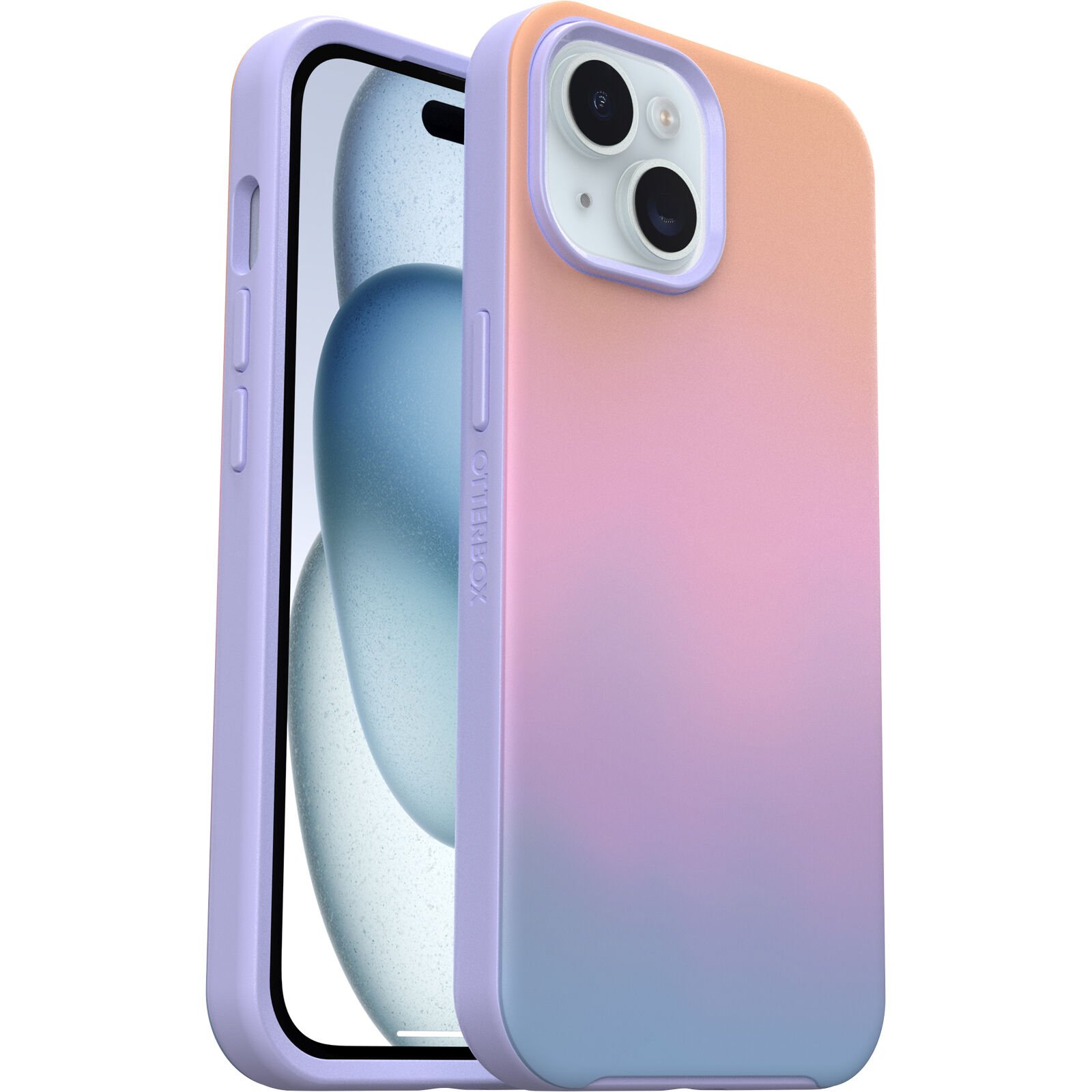 Cover Symmetry Plus MagSafe iPhone 15 Soft Sunset