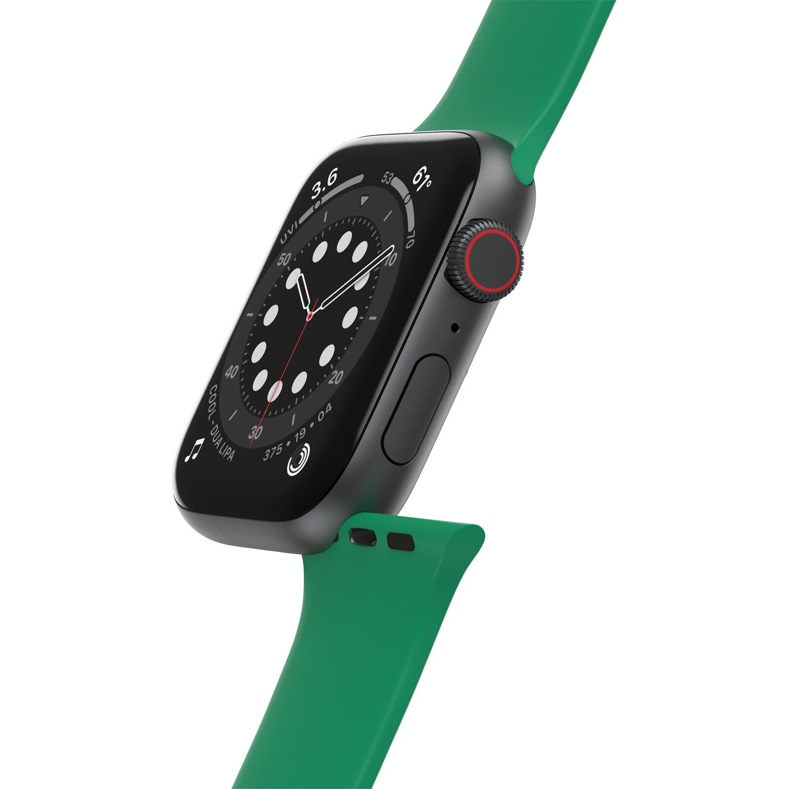 Band Apple Watch 44mm Green Juice