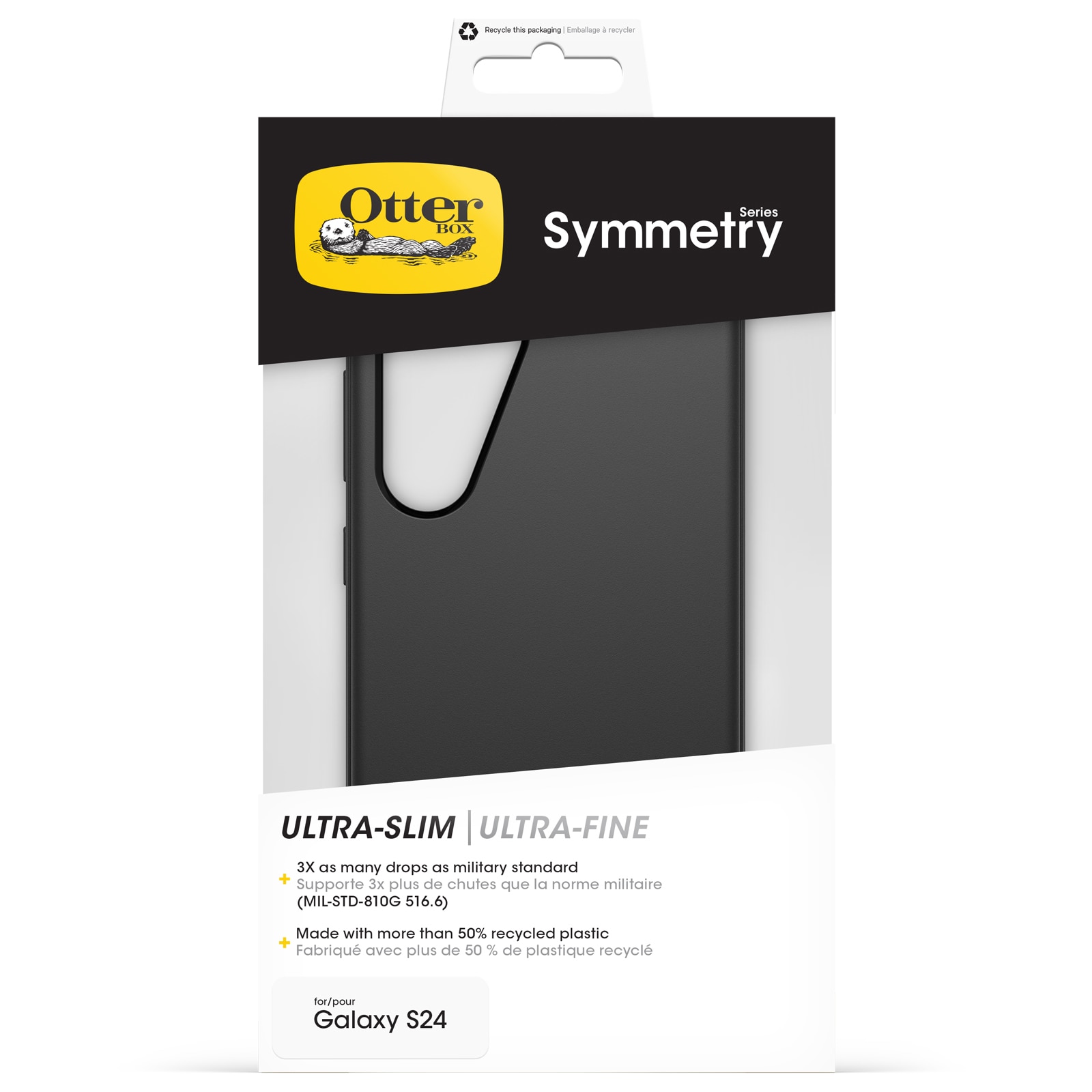 Cover Symmetry Samsung Galaxy S24 nero