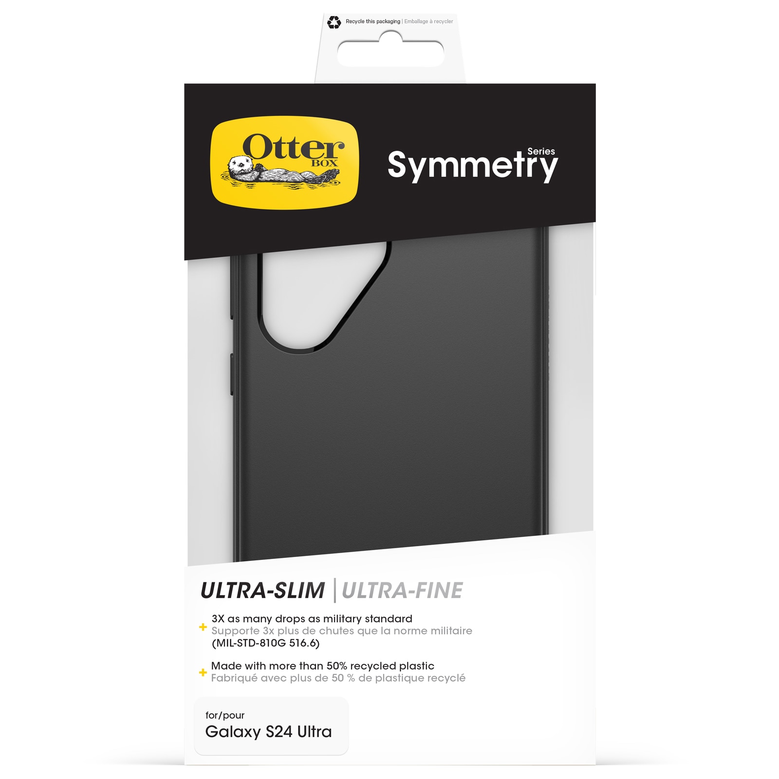 Cover Symmetry Samsung Galaxy S24 Ultra nero