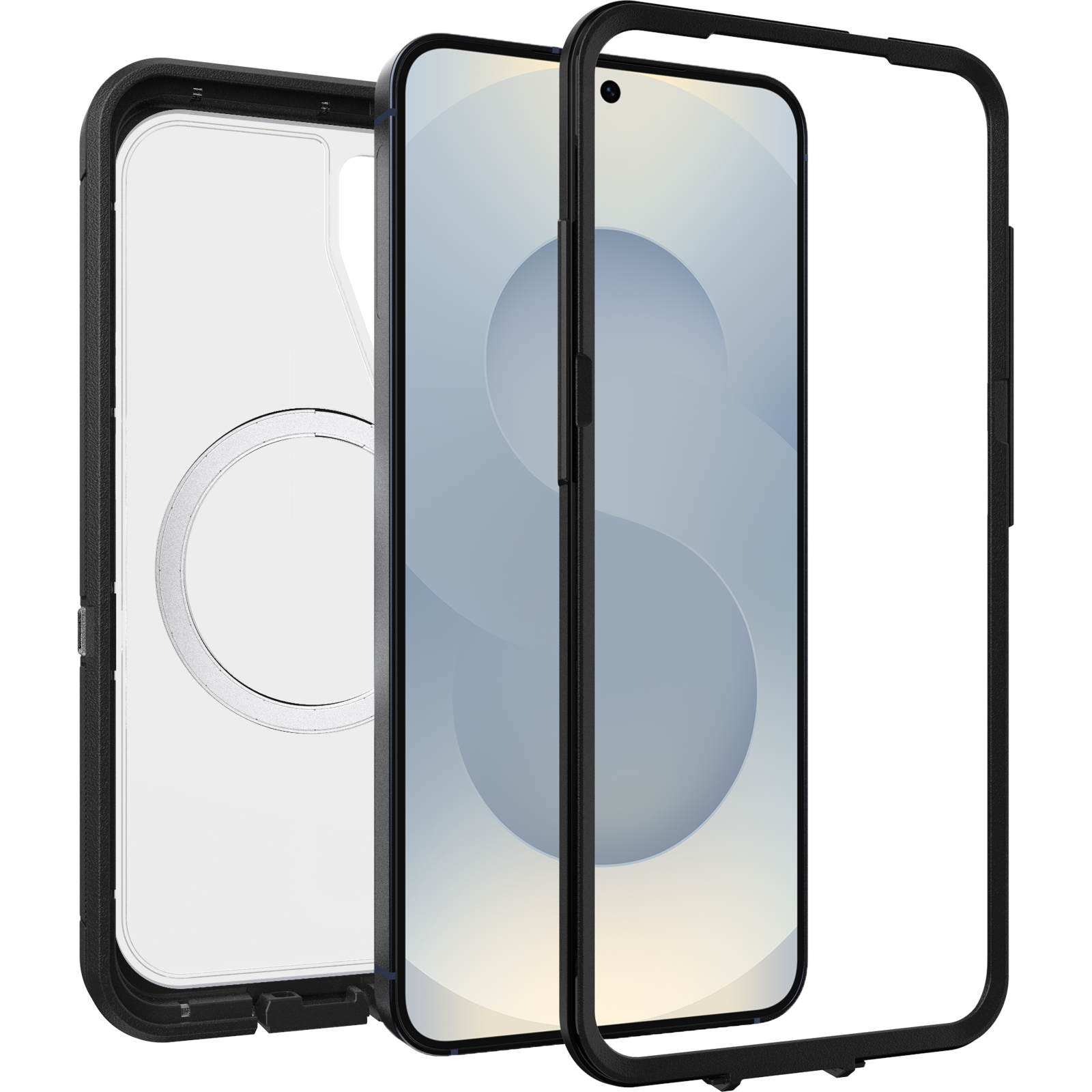 Cover Defender XT Samsung Galaxy S25 Clear/Black