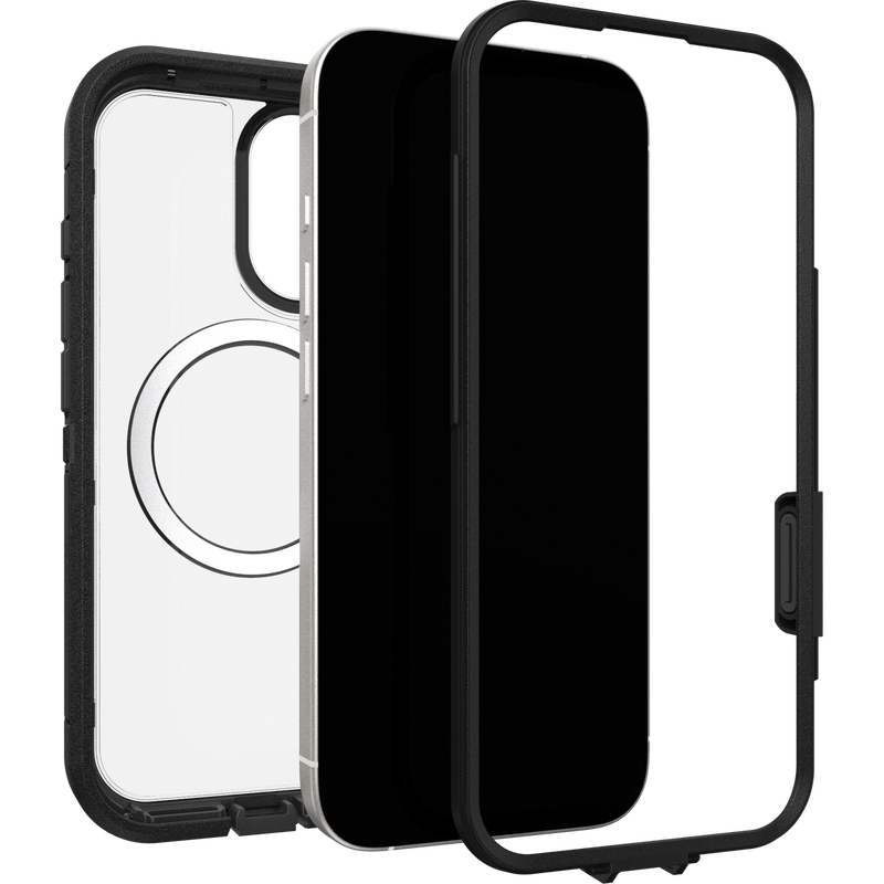 Cover Defender XT iPhone 17 Nero/trasparente