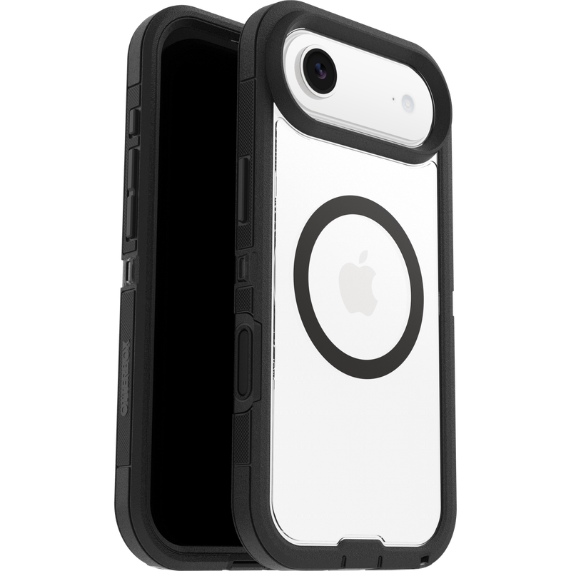 Cover Defender XT iPhone Air Nero/trasparente