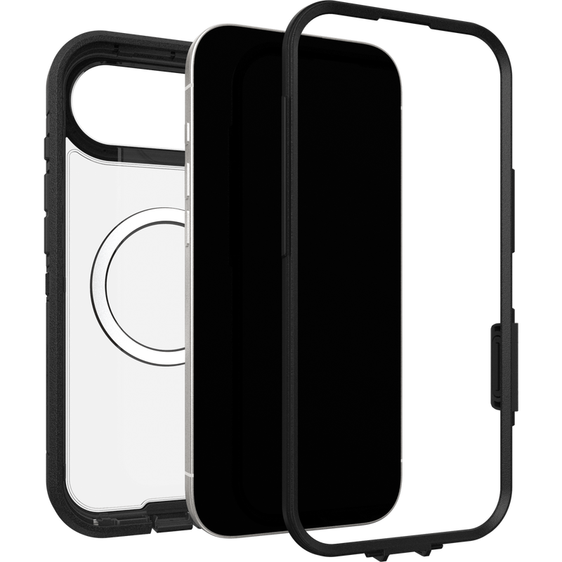 Cover Defender XT iPhone Air Nero/trasparente