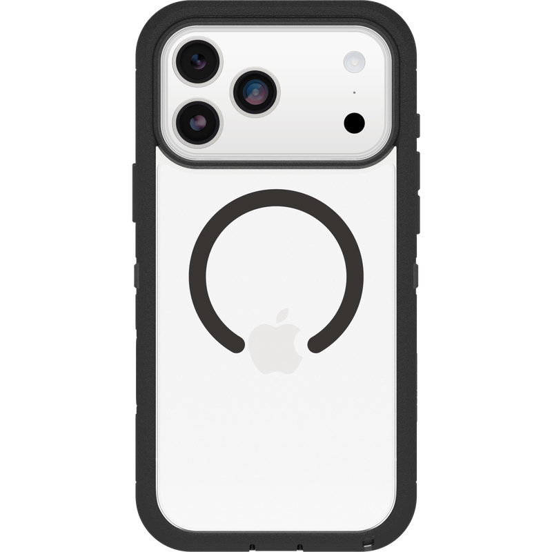 Cover Defender XT iPhone 17 Pro Max Nero/trasparente
