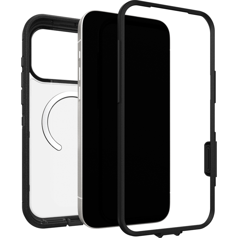 Cover Defender XT iPhone 17 Pro Max Nero/trasparente