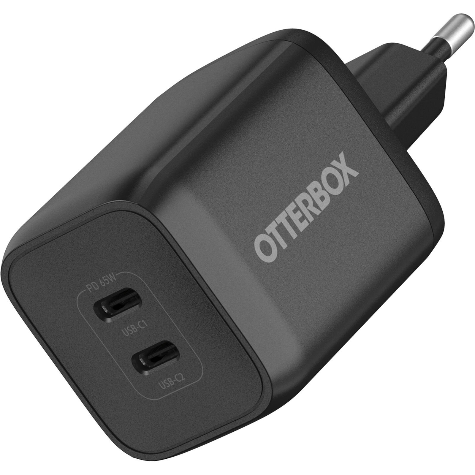 Caricabatterie USB-C Dual Port 65W Black