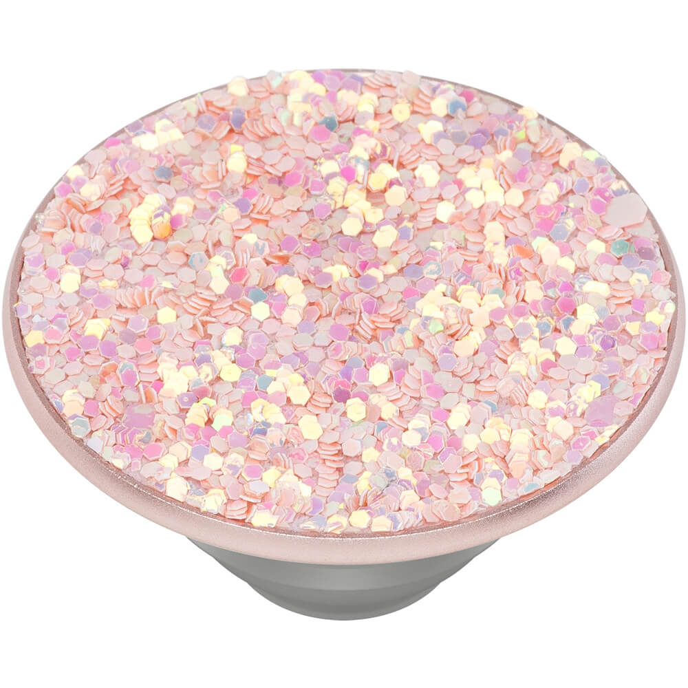PopGrip Supporto e Impugnatura per Telefoni Cellulari, Sparkle Rose