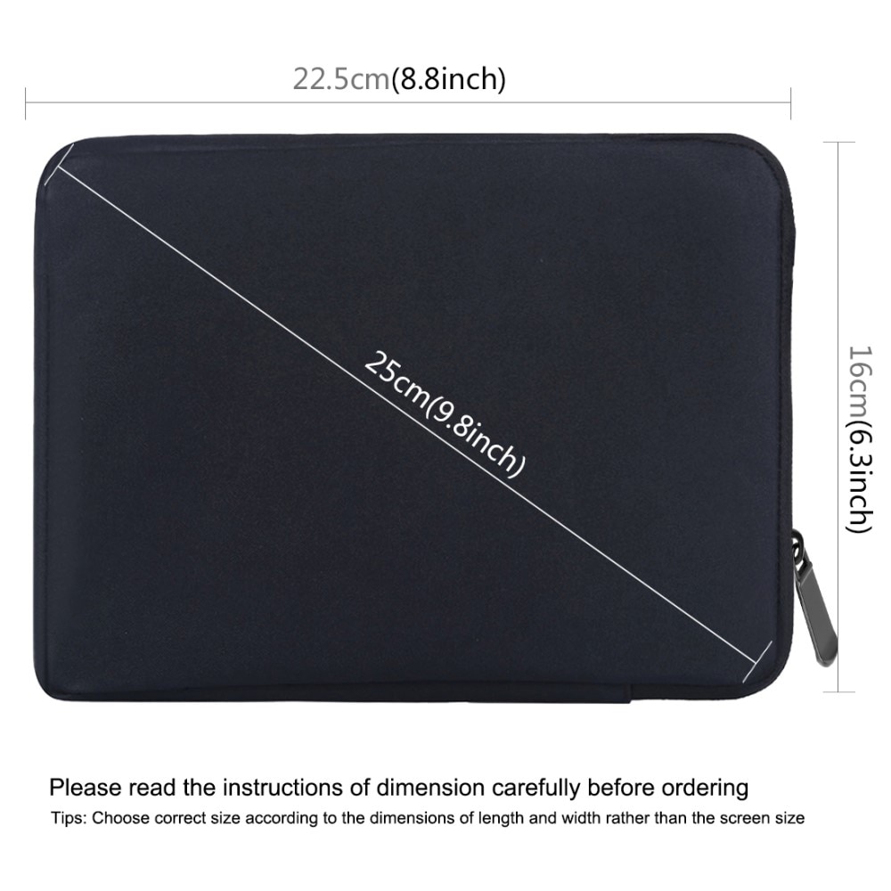 Sleeve iPad Mini 3 7.9 (2014) nero