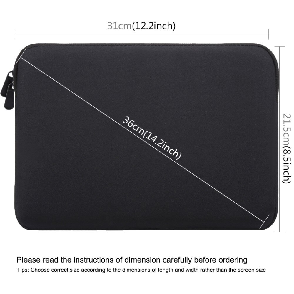 Sleeve iPad/Tablet up to 11" nero