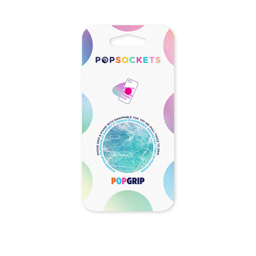 PopGrip Supporto e Impugnatura per Telefoni Cellulari, Ocean View