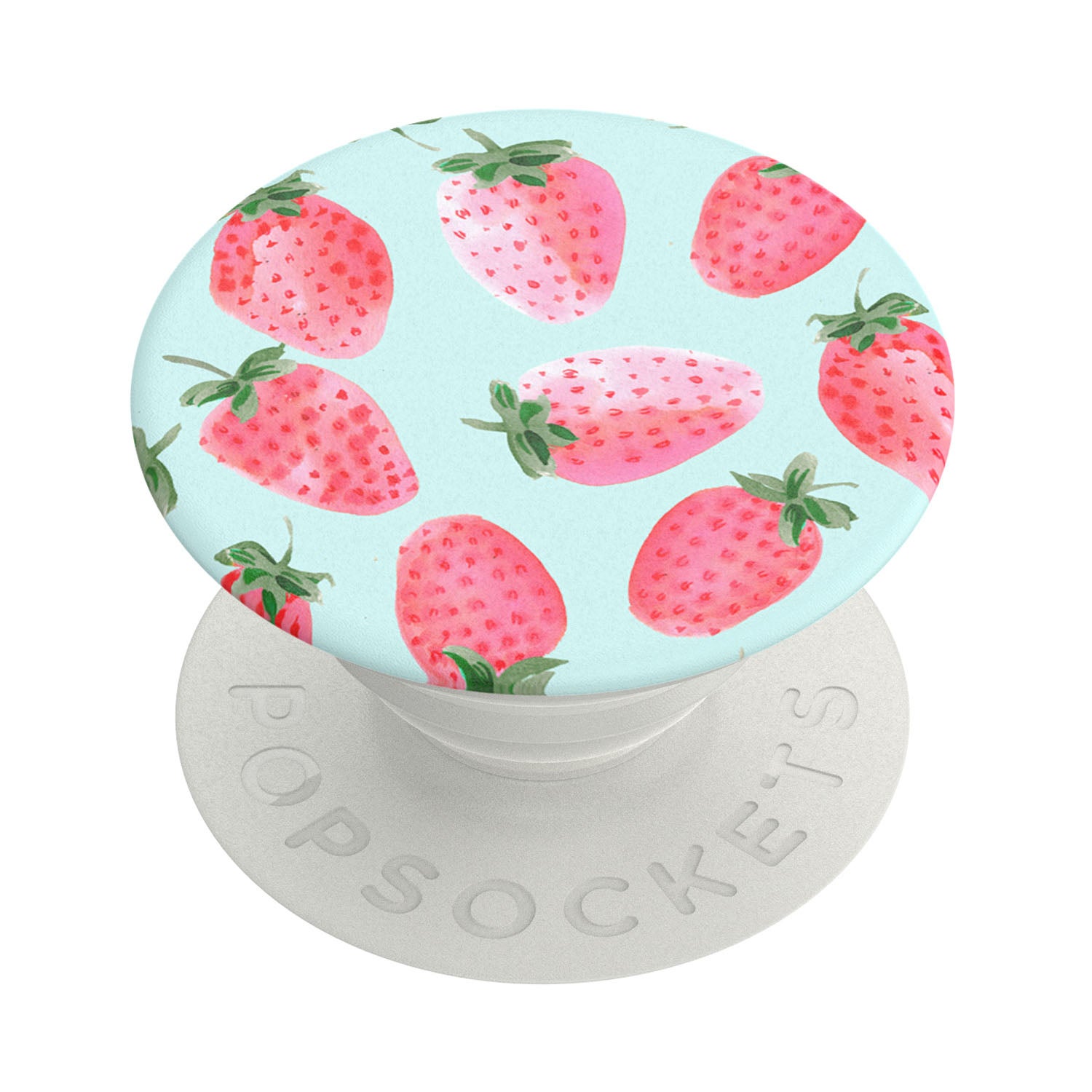 PopGrip Supporto e Impugnatura per Telefoni Cellulari, Strawberry Rain