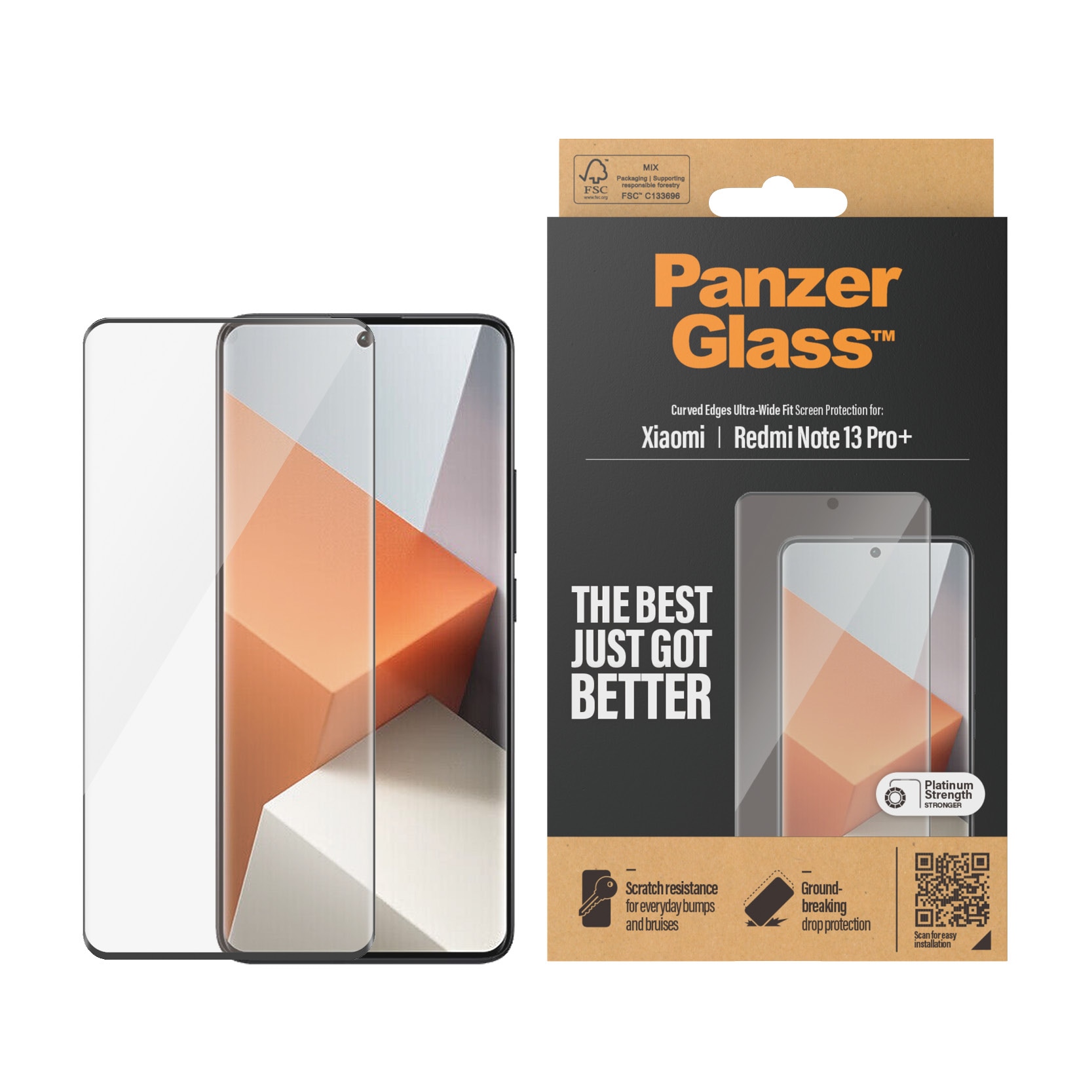 Xiaomi Redmi Note 13 Pro Plus Screen Protector Ultra Wide Fit