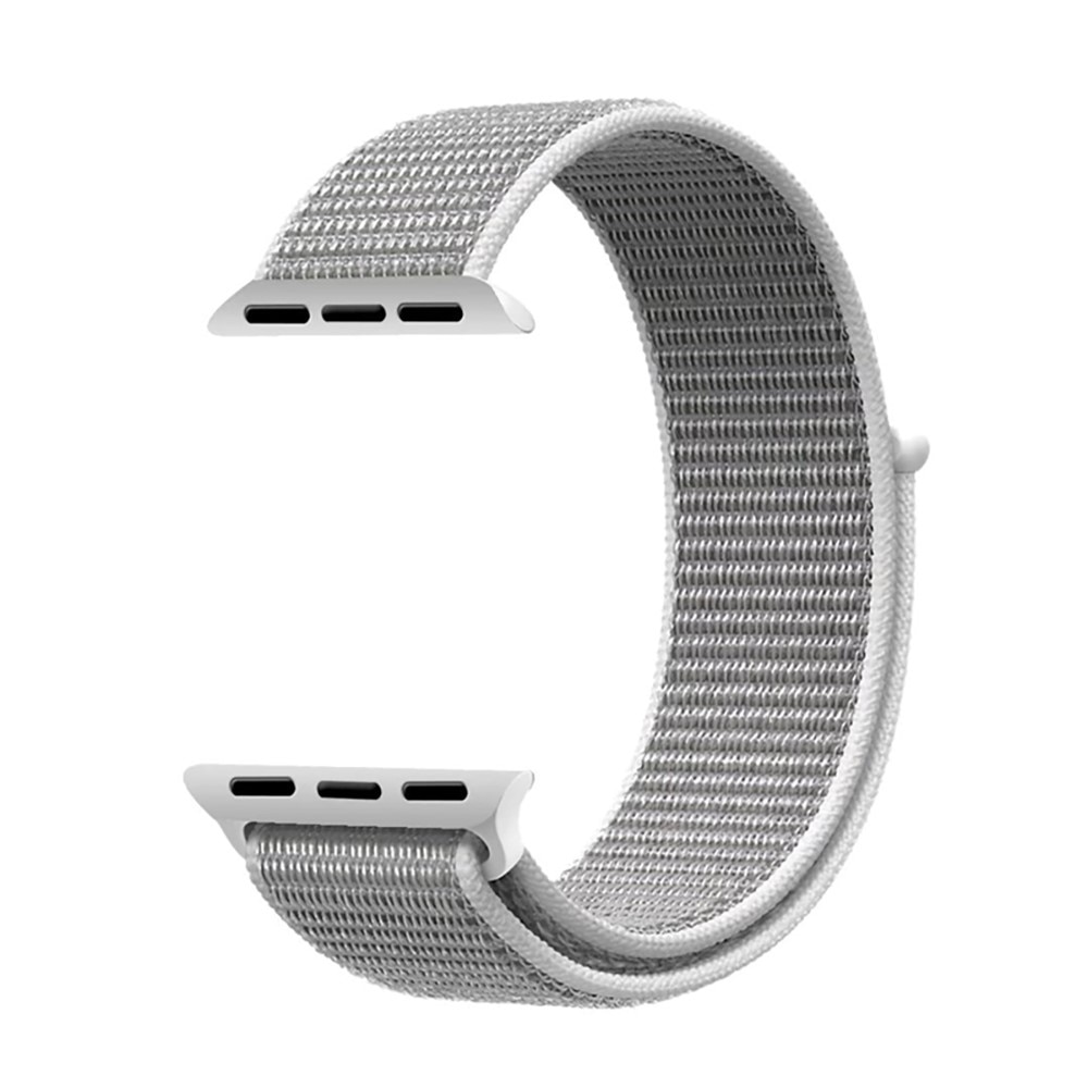 Cinturino in nylon Apple Watch 38mm grigio