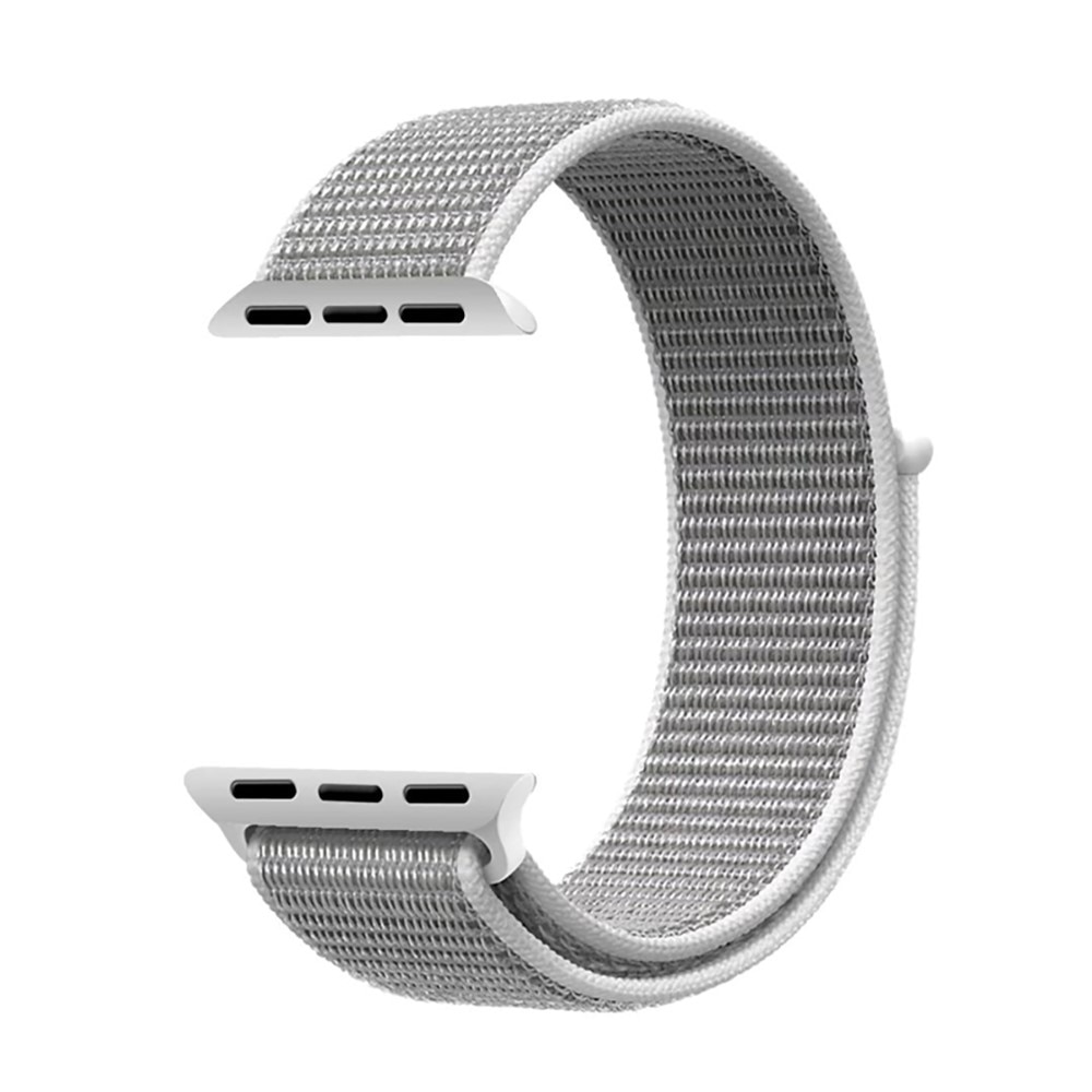 Cinturino in nylon Apple Watch 41mm Series 9 grigio