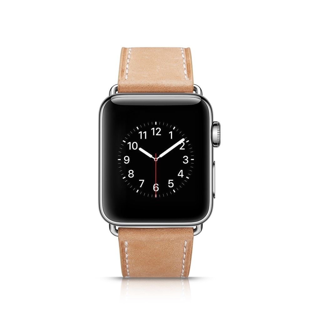 Cinturino in pelle Apple Watch 41mm Series 9 khaki