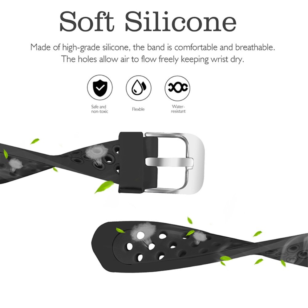 Cinturino in silicone per Fitbit Alta HR/Alta, Nero