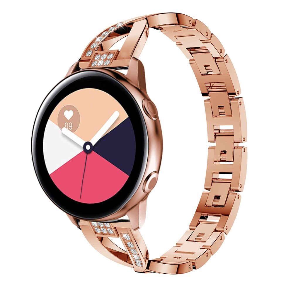 Cinturino Cristallo Samsung Galaxy Watch 5 40mm Rose Gold