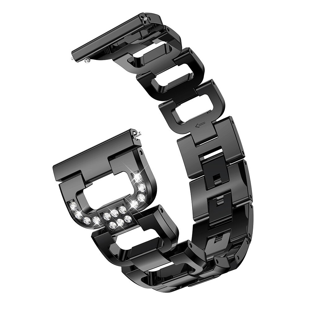 Cinturino Rhinestone bracelet Garmin Forerunner 265 Black