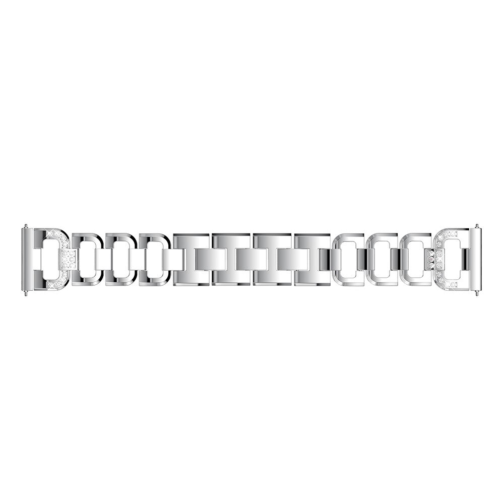 Cinturino Rhinestone bracelet Garmin Venu d'argento