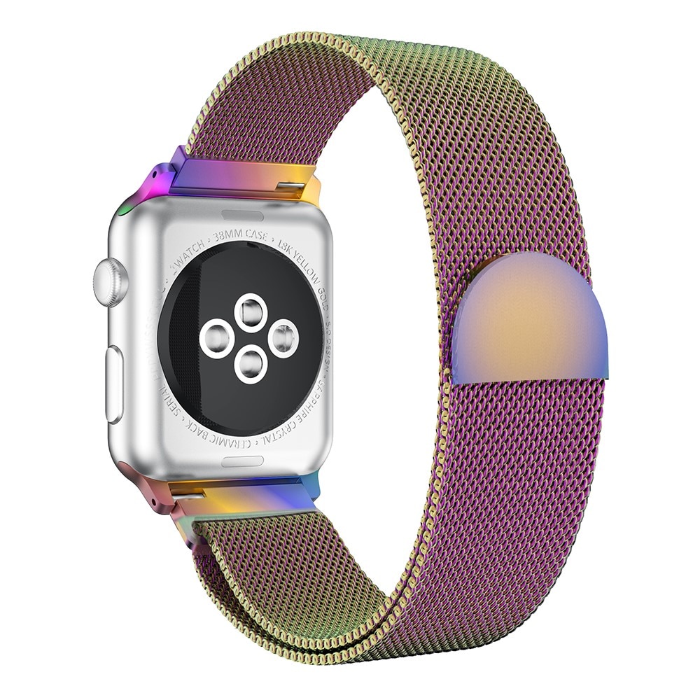 Cinturino in maglia milanese per Apple Watch 45mm Series 9, ombre