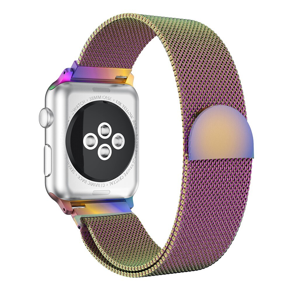 Cinturino in maglia milanese per Apple Watch Series 8 45mm, Ombre