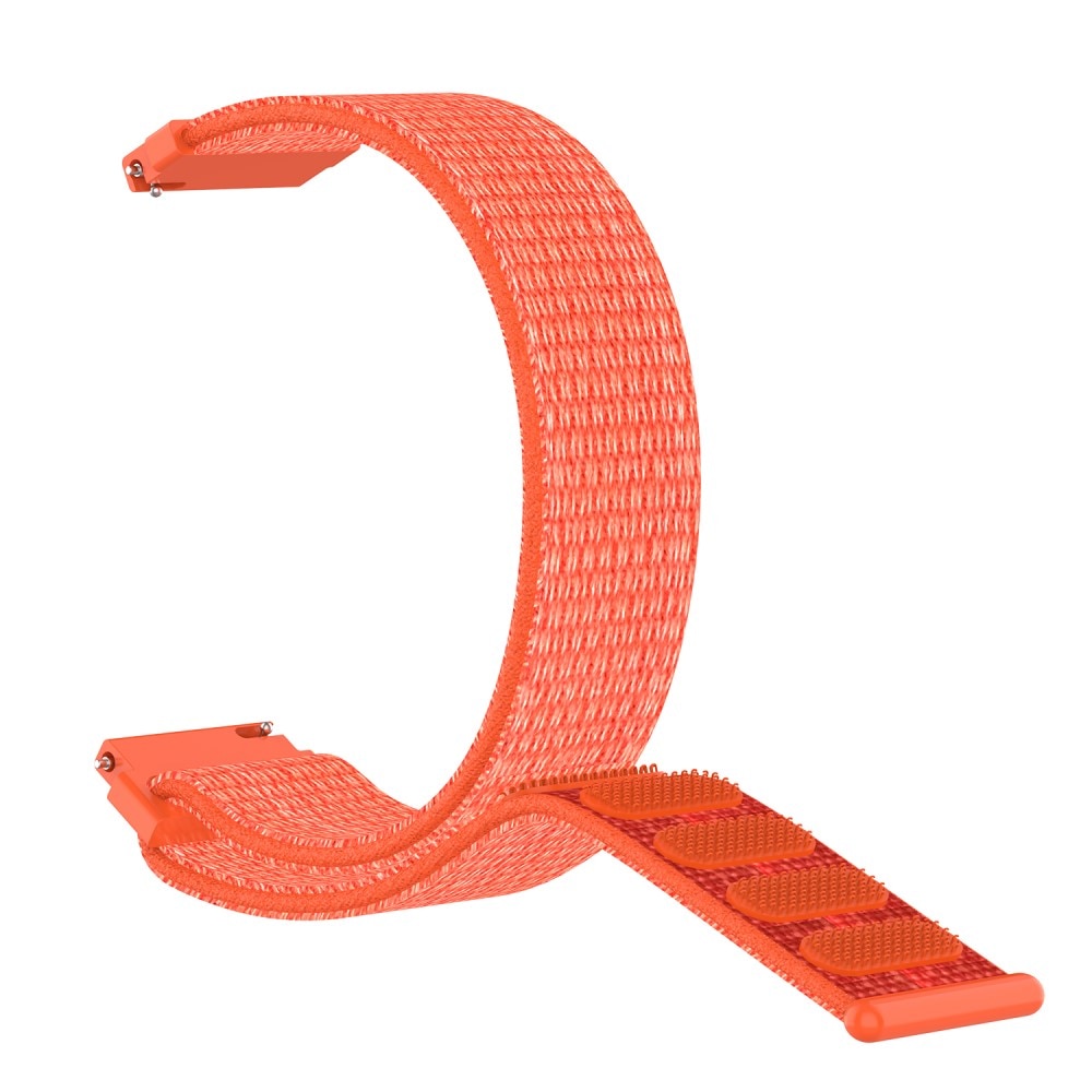 Cinturino in nylon Universal 22mm, arancia